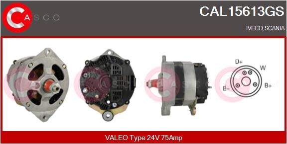 CASCO Generaator CAL15613GS