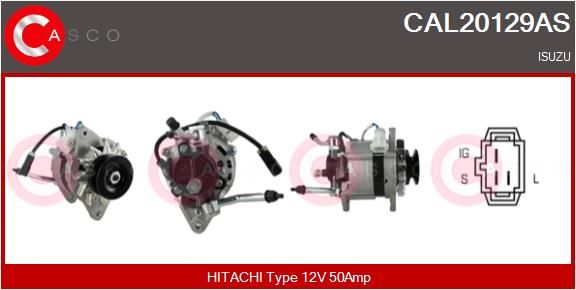 CASCO Генератор CAL20129AS