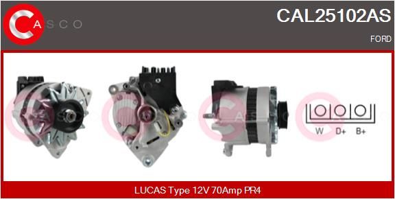 CASCO Generaator CAL25102AS