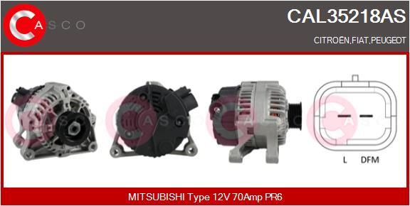 CASCO Generaator CAL35218AS