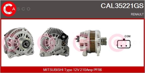 CASCO Generaator CAL35221GS