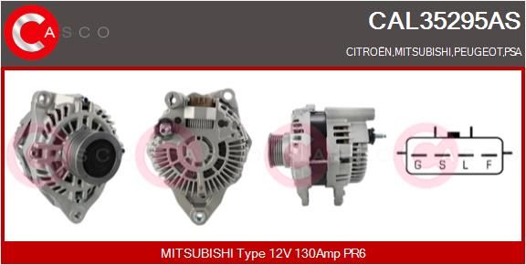 CASCO Generaator CAL35295AS