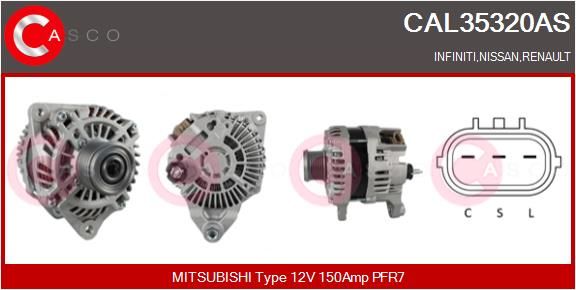 CASCO Generaator CAL35320AS
