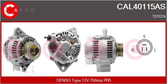 CASCO Generaator CAL40115AS