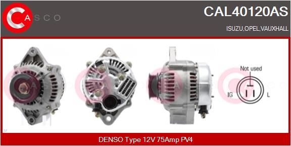 CASCO Generaator CAL40120AS