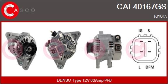 CASCO Generaator CAL40167GS