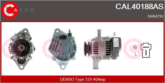 CASCO Generaator CAL40188AS