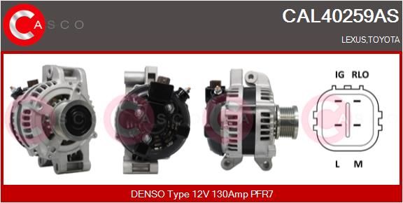 CASCO Generaator CAL40259AS