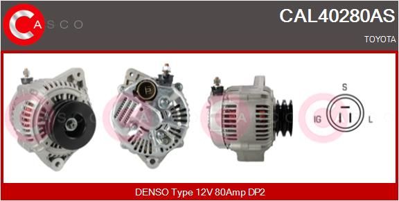 CASCO Generaator CAL40280AS