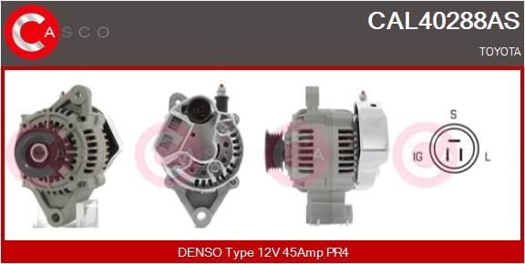 CASCO Generaator CAL40288AS