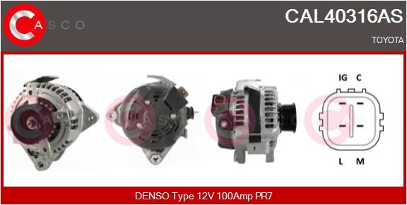 CASCO Generaator CAL40316AS