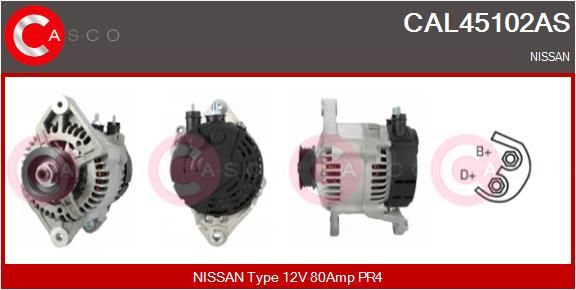 CASCO Generaator CAL45102AS
