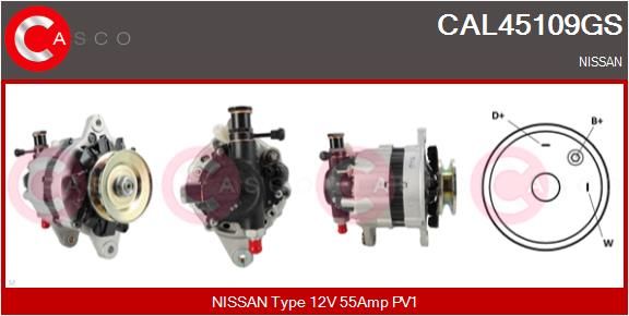 CASCO Generaator CAL45109GS