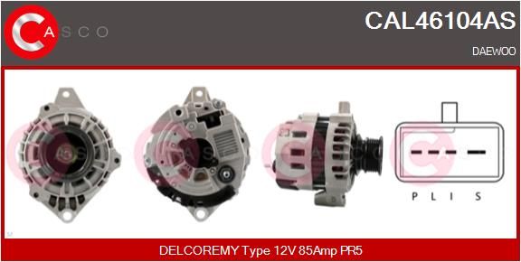 CASCO Generaator CAL46104AS