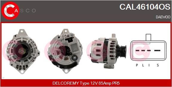 CASCO Generaator CAL46104OS