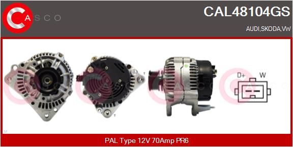 CASCO Generaator CAL48104GS