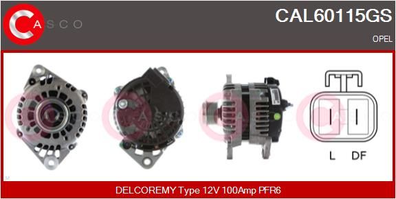 CASCO Generaator CAL60115GS