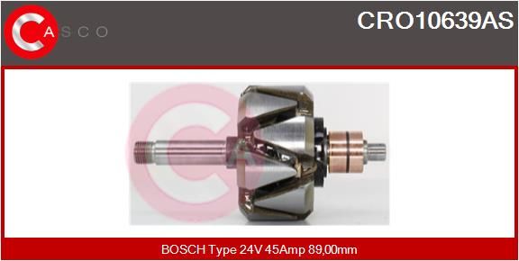CASCO Ротор, генератор CRO10639AS