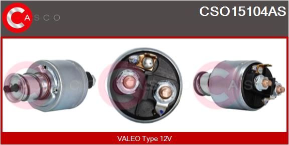 CASCO Тяговое реле, стартер CSO15104AS