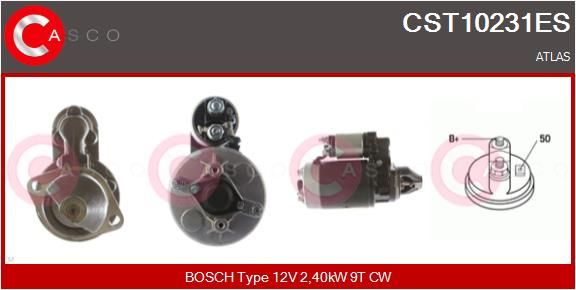 CASCO Стартер CST10231ES