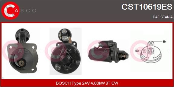 CASCO Стартер CST10619ES