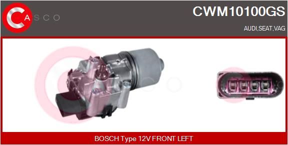 CASCO Двигатель стеклоочистителя CWM10100GS