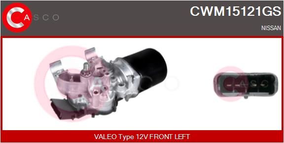 CASCO Двигатель стеклоочистителя CWM15121GS