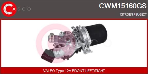 CASCO Двигатель стеклоочистителя CWM15160GS