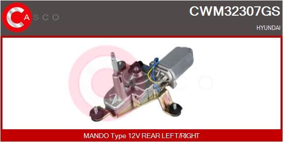 CASCO Двигатель стеклоочистителя CWM32307GS