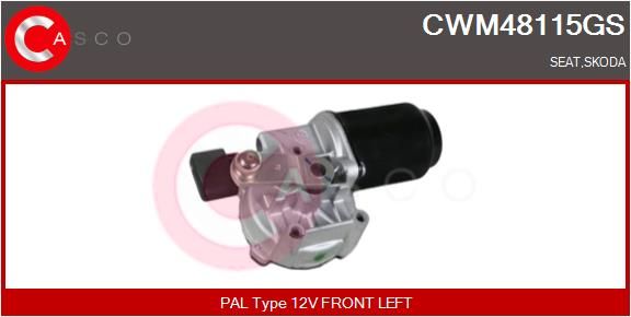 CASCO Двигатель стеклоочистителя CWM48115GS