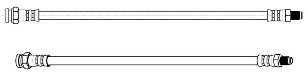 CEF Тормозной шланг 510027