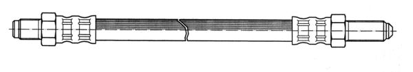 CEF Тормозной шланг 510250