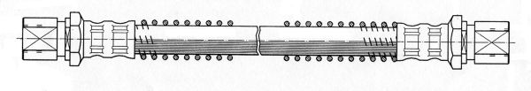 CEF Тормозной шланг 510495