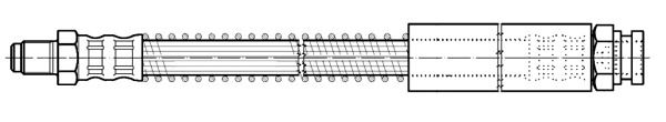 CEF Pidurivoolik 510572