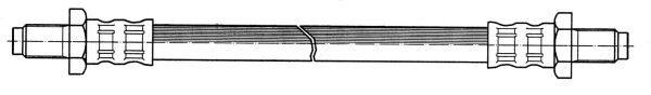 CEF Тормозной шланг 510592