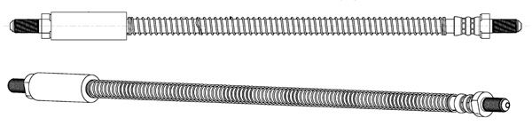 CEF Тормозной шланг 510811