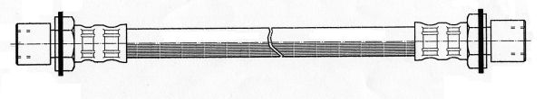CEF Тормозной шланг 510933