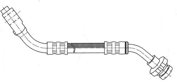 CEF Pidurivoolik 511100