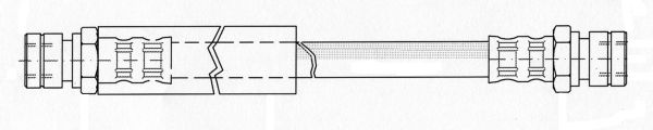 CEF Тормозной шланг 511102