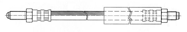 CEF Pidurivoolik 511112