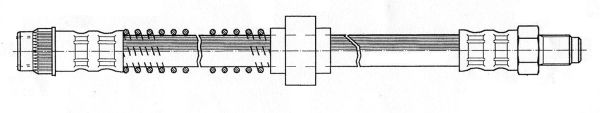 CEF Pidurivoolik 511126