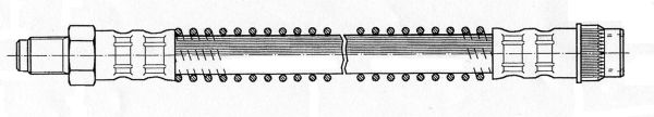 CEF Pidurivoolik 511128