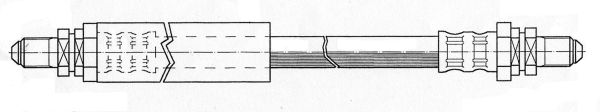 CEF Pidurivoolik 511249