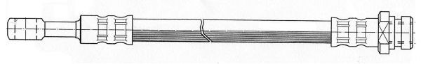 CEF Pidurivoolik 511510