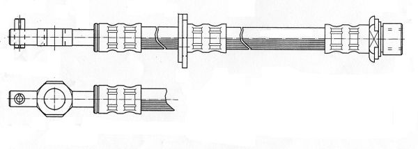 CEF Тормозной шланг 511530