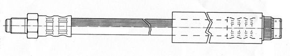 CEF Pidurivoolik 511537