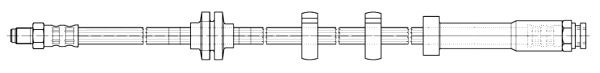 CEF Тормозной шланг 511658