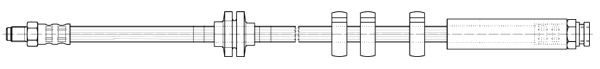CEF Тормозной шланг 511663