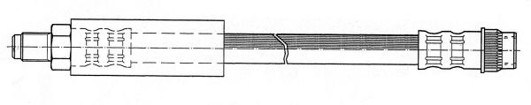 CEF Pidurivoolik 511706