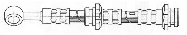 CEF Тормозной шланг 511731